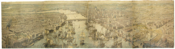 The Rhinebeck Panorama composite image:  c.1806-7