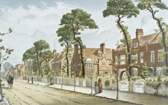 Bath Road, Looking East: 1882