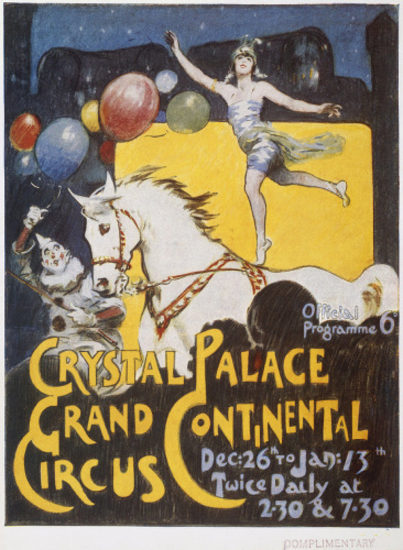 Grand Continental Circus at Crystal Palace: 20th century
