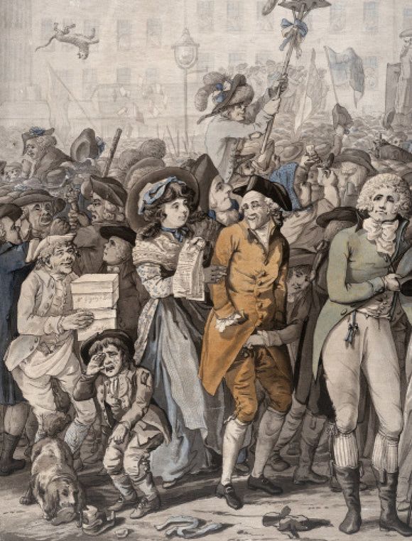 Detail of 'The Westminster Election': 1788
