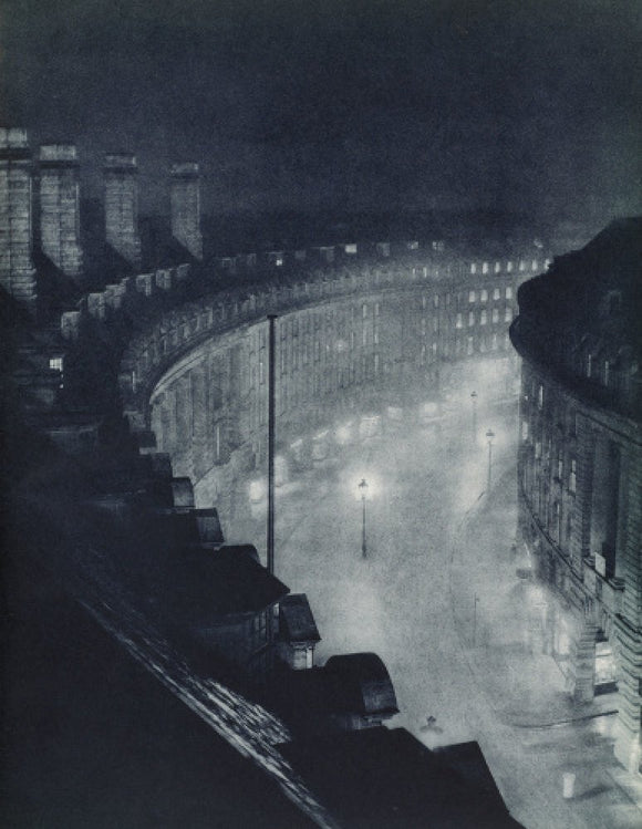 Regent Street at night; 1934