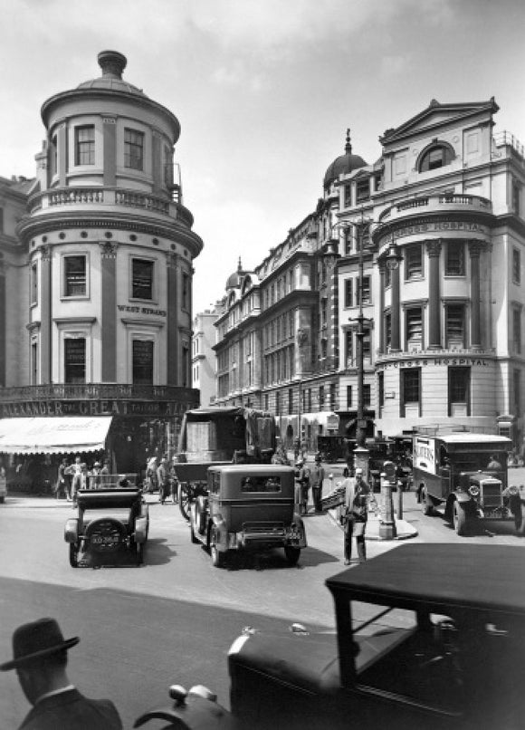 View of King William IV Street: 20th century