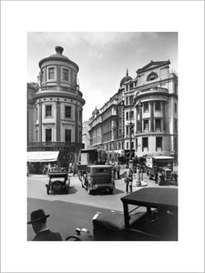 View of King William IV Street: 20th century