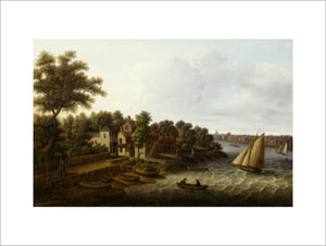 The Thames at Millbank: 18th century