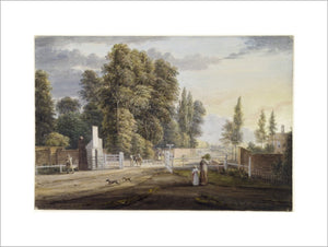 Bayswater Turnpike, Kensington: 18th century