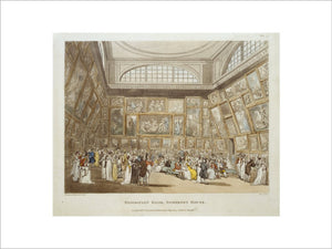 Exhibition Room, Somerset House: 1808