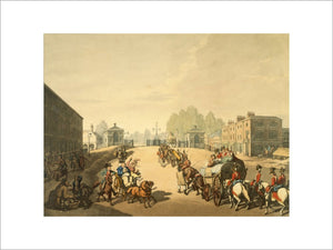 Entrance from Mile End or Whitechapel Turnpike: 1798