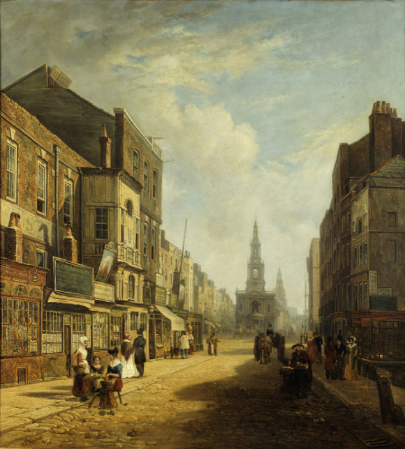 The Strand, Looking Eastwards from Exeter Change: 1824