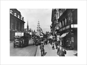 Strand, looking east: 20th century