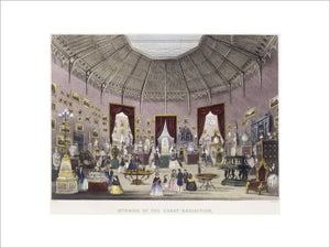 Interior of the Great Exhibition: 1851
