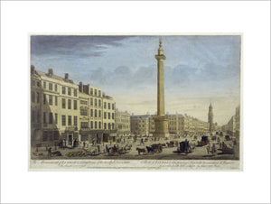 The Monument of London in Rememberance of Dreadfull Fire in 1666: 1752