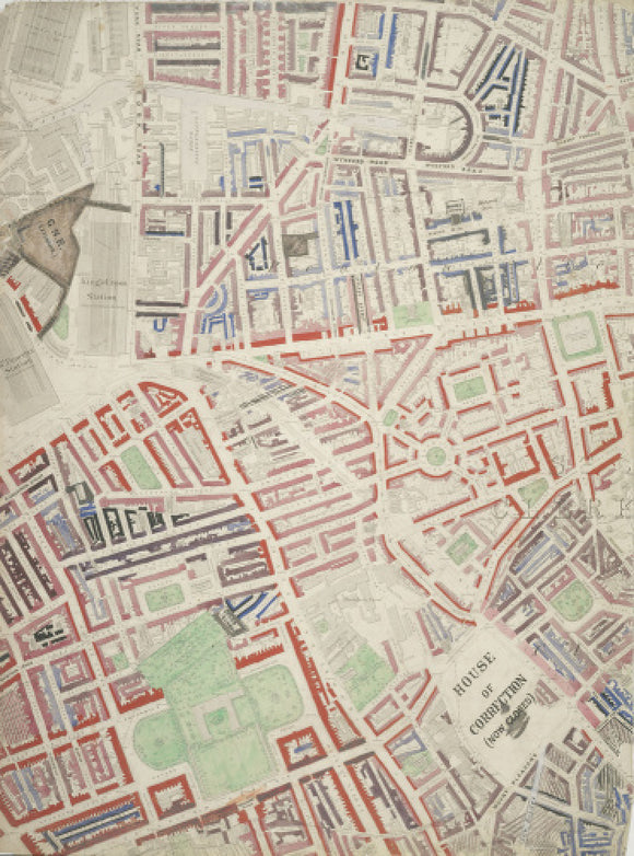 Descriptive map of London Poverty: Section 15: 1889