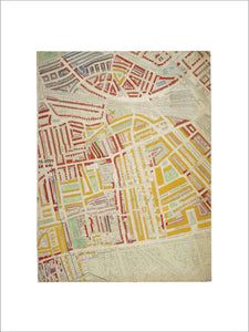 Descriptive map of London Poverty: Section 21: 1889