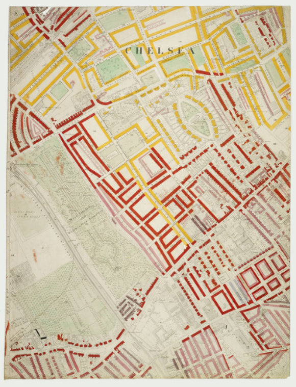 Descriptive map of London Poverty: Section 41: 1889