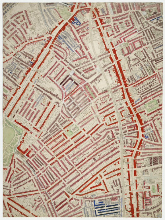 Descriptive map of London Poverty: Section 46: 1889