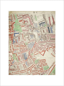 Descriptive map of London Poverty: Section 9: 1889