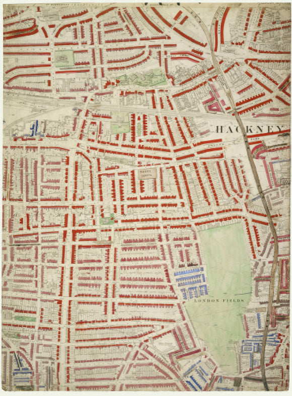 Descriptive map of London Poverty: Section 8: 1889