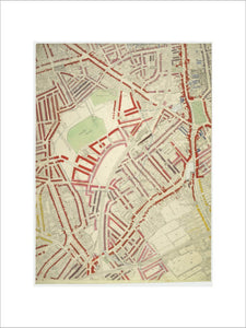Descriptive map of London Poverty: Section 56: 1889