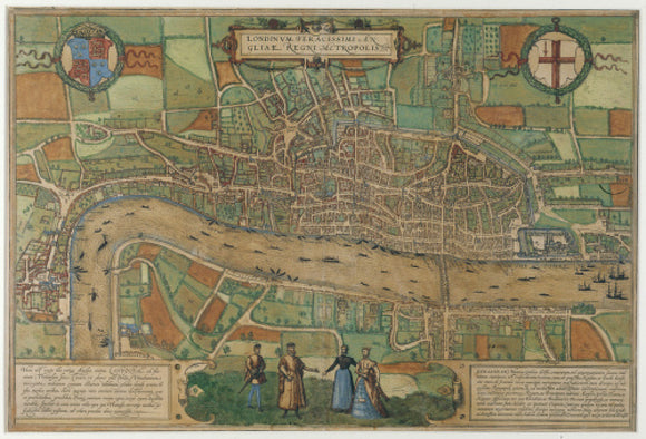 Londinum Feracissimi Angliae Regni Metropolis: 1574