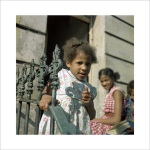 A young girl Notting Hill Gate: 1960