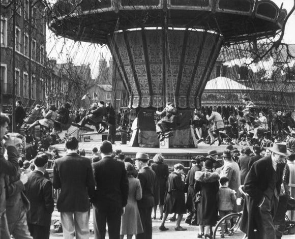 Hampstead Heath Easter Fair: 1940