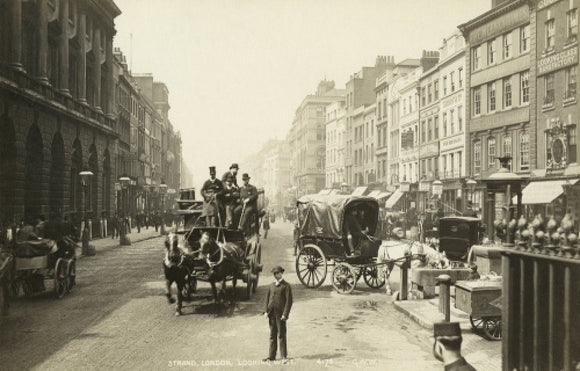 The Strand looking west; c 1900