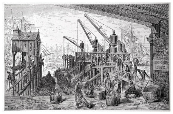 Limehouse dock: 1872