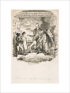 Oliver's reception by Fagin and the boys: 1838