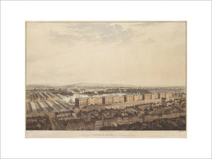 The London Dock from St George's; 1816
