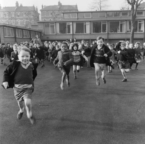 Highbury Quadrant Infants School in Islington; 1964