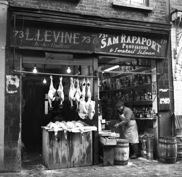 Two East End shops. c.1955