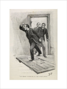 Sherlock Holmes. Illustration from the Strand Magazine; 1893