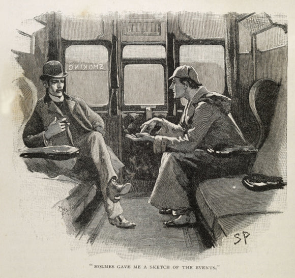 Illustration from the Strand Magazine; 1892