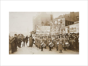 The Women's Social and Political Union Drum and Fife Band, 1909